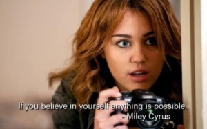 Miley Cyrus Inspirational...