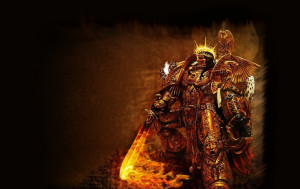 Warhammer 40K Emperor by RAVENORE.deviantart.com on @deviantART