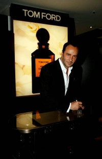 Tom Ford gave his signature a workout during a personal appearance ...