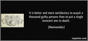 maimonides quotes