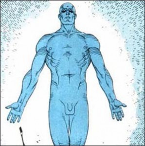 Dr. Manhattan, by Dave Gibbons