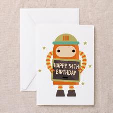 54Th Birthday Greeting Cards
