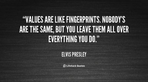 Elvis Quote Values