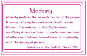 modesty