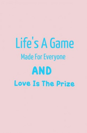 Life Song Sing Game Quotes Funny