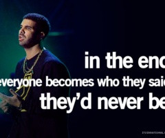 Drake...thats kind of sad