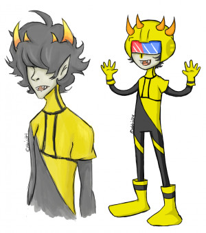 Homestuck Doodles Mituna Captor Cronus Apmora