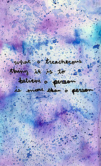 ... hey hannah) Tags: art moleskine watercolor words paint quote johngreen