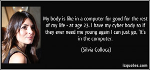 More Silvia Colloca Quotes
