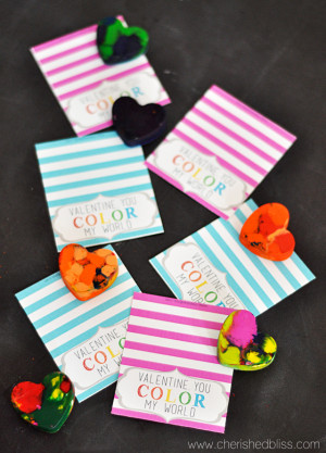 Share the love #7: You color my world, Valentine!