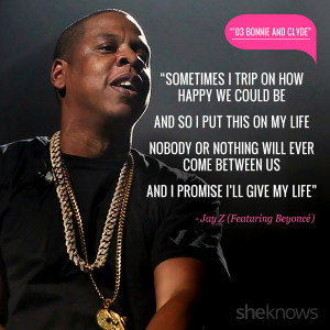 Love quotes from rap songs: 2. Jay Z
