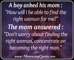 How you will get the right woman?