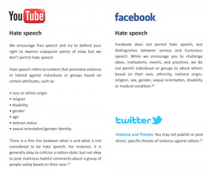 Internet hate speech can lead to acts of violence” By Omar Sacirbey ...