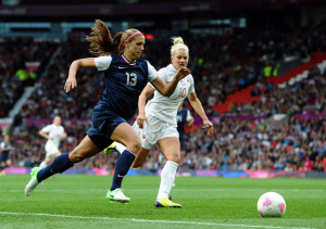 ... women's football semifinal on August 6, 2012. (Paul Ellis/AFP/Getty