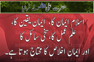 Islamic quotes of Hazrat Ali R.A