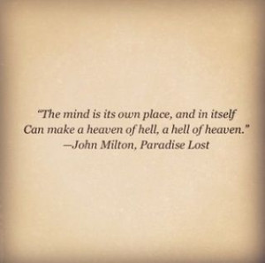 John Milton quote taken from Paradise Lost // Sweet Evil // Wendy ...