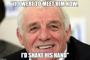 10. Eamon Dunphy, on what he’d do if he met Charlton today