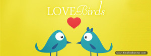 Tweety Birds in Love Facebook Timeline Cover