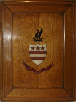 George Washington Coat of Arms Plaque