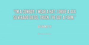 Wearing a Cowboy Hat Quote