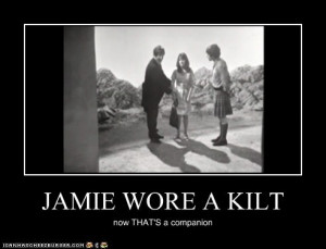 Seriously, how many companions have worn a kilt?