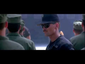 An Intimidating Intro in 'G.I. Jane' (1997)