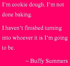 Cookie dough. Wise words. All in one.