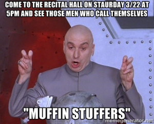Dr. Evil Air Quotes - come to the recital hall on staurday 3/22 at 5pm ...