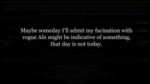 Rouge AI quotes wallpaper by Fuu-Inverse