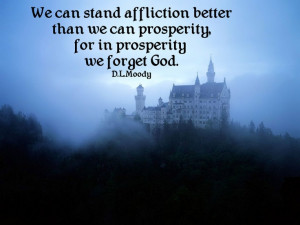 Affliction, D.L. Moody