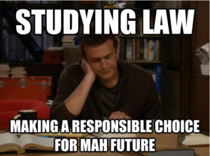 law school meme