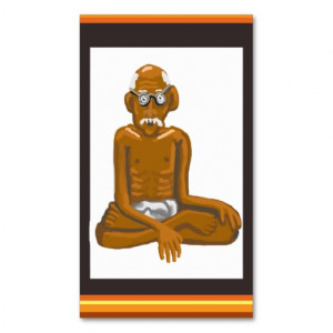 Gandhi quotes - Truth with love Pack Of Standard Business Cards