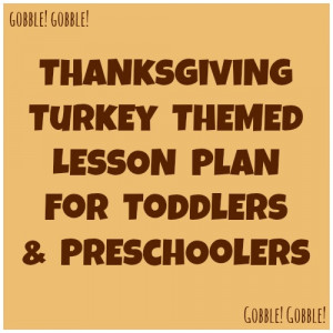 Tot School: Turkeys