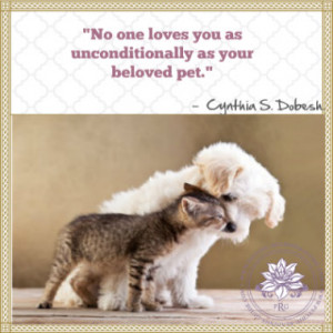 Animal Love Loss of Pet Quotes