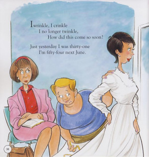 Funny! Mother Goose Tells The Truth About Middle Age