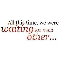 Waiting...to reunite. Love my Hunk more than anyone ♡ More