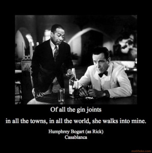 Casablanca -- the best film from the Golden Age of Hollywood.