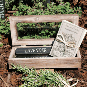 Wooden Herb Stakes with Heirloom Seeds