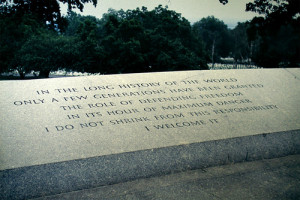 Panoramio - Photo of Washington, Arlington, JFK quotes