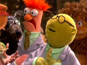 Dr. Bunsen Honeydew, this is Muppet Labs, and I am tickled pink ...