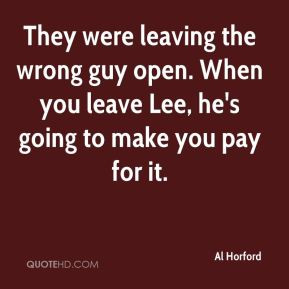 Al Horford - They were leaving the wrong guy open. When you leave Lee ...