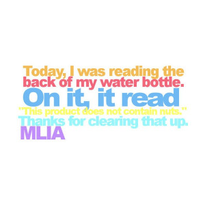 MLIA quote made by madi-saur. =] liked on Polyvore