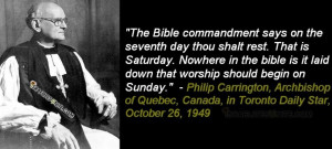 Quotes about the Sabbath