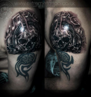 Tattoo Chinese Fine Line Art Old School