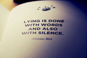 Quotes lying, quotes about lies