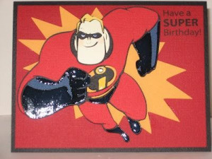Mr. Incredible Birthday Card