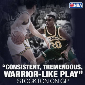 Gary Payton selected John Stockton to be 1 of his 2 presenters at the ...