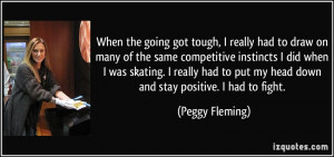 More Peggy Fleming Quotes