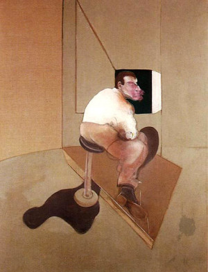 Study for a Portrait of John Edwards Francis Bacon painting