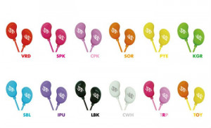 best selling cute jelly belly earphones two colors Jelly Belly
